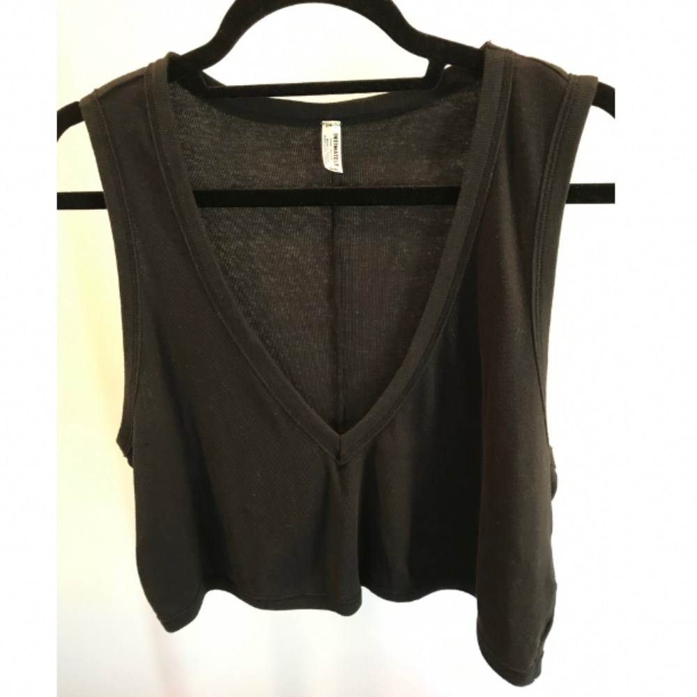 Free People Intimately Black Tank